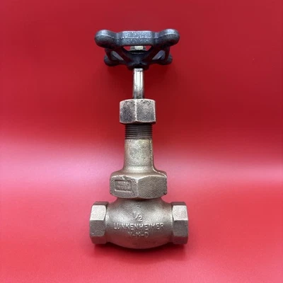 Vintage Lukenheimer 1/2”  150s 300 WOG Gate Valve-Never Installed/NOS - Image 1 of 4