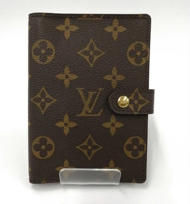 Louis Vuitton Authentic 14.5 cm Notebook Cover Monogram Agenda PM Made in Spain - Image 1 of 4