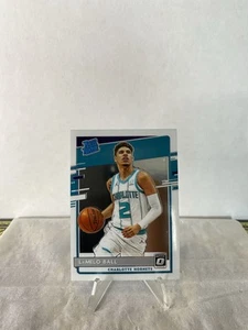LaMelo Ball 2020 Panini NBA Donruss Optic Rated Rookie Base RC #153 Chrome - Picture 1 of 2