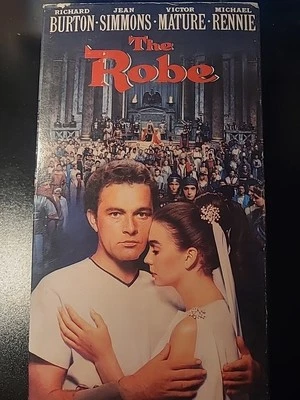 The Robe  VHS 1992 Richard Burton Jean Simmons Victor Mature - Image 1 of 3