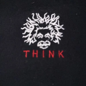 Albert Einstein "THINK" Embroidered Vintage Computer Gear Polo Shirt Herren XL - Bild 1 von 7