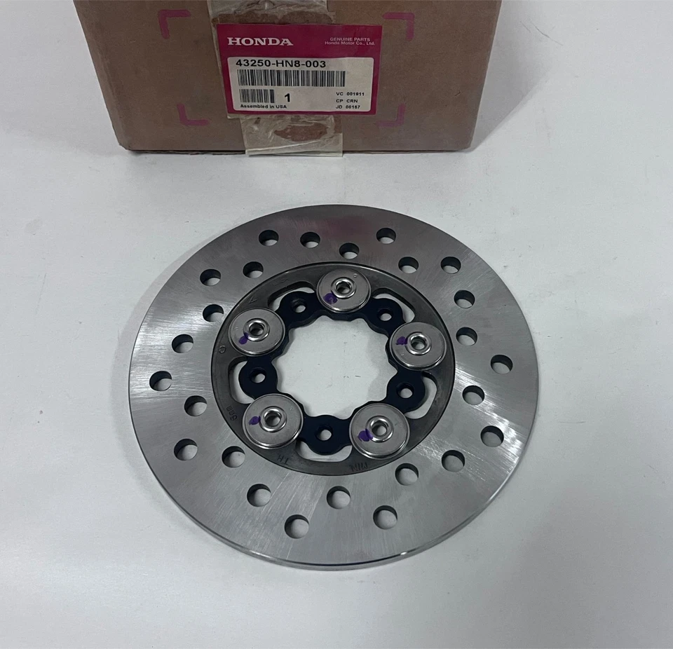 HONDA TRX650FA 2003-2005 REAR BRAKE DISK # 43250-HN8-003 OEM OEM NEW (575)IR - Image 1 of 4