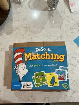Dr Seuss Matching Game Cat in the Hat Memory Match 72 Tiles Complete 2011 - Image 1 of 4