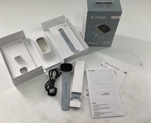 Fitbit Sense 2 Health & Fitness Smartwatch, One Size - Blue Mist / Pale Gold - Bild 1 von 8