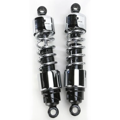 Conjunto de amortiguador doble cromo progresivo 412 - velocidad de resorte 105/150 - 412-4250C Foto 1 de 4