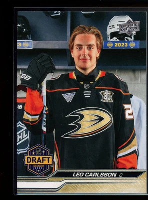 2023-24 Upper Deck #736 Leo Carlsson - Image 1 of 2