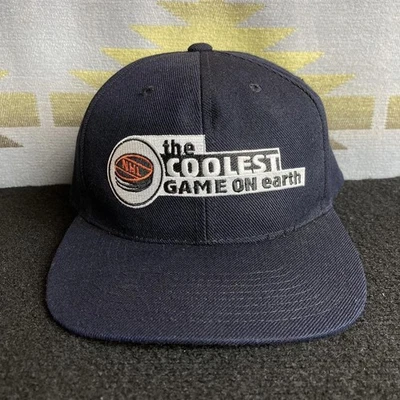 De colección 00s NHL Hockey Coolest Game on Earth Deportes Especialidades Snapback Gorra Sombrero Foto 1 de 4