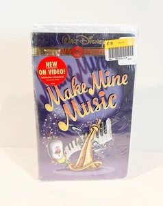 Make Mine Music Walt Disney Gold Classic Collection VHS New Sealed Clam Shell - Picture 1 of 6