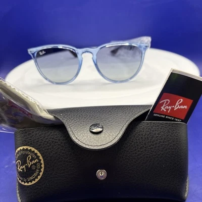 Ray-Ban Erika RB4171/4L-Lt Marco Azul/Lente Gris-Nuevo-🎁😎 Foto 1 de 4