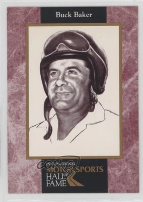 1992 Maxx International Motorsports Hall of Fame Buck Baker #11 HOF - Image 1 of 2