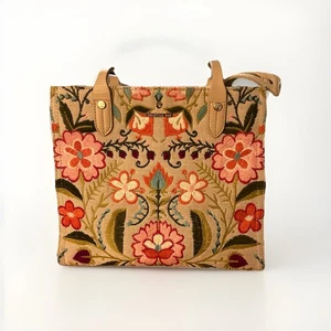 SPARTINA 449 CORDELIA BLOSSOM BOX TOTE - Picture 1 of 5