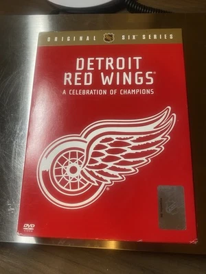 Detroit Red Wings Celebration Of Champions NHL DVD Original Six Series New Open - Image 1 of 4