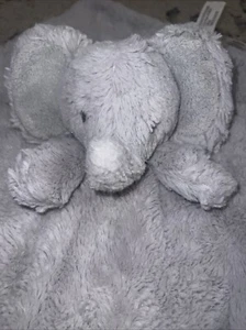 Koala Baby Gray Elephant Lovey Thick Plush Security Blanket Comforter Lovie - Picture 1 of 5