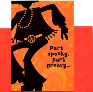 Happy Halloween To A Groovy Awesome Funky Swell Kid Hallmark Greeting Card - Picture 1 of 3