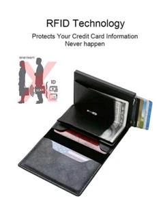 RFID Retro Classic Fashion Pop Card Holder Portable Multi-Function Wallet... - Picture 1 of 6
