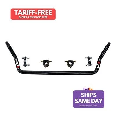 QA1 52865, Kit Barra estabilizadora delantera cromoly negra 1-3/8 pulgadas Ford F100 se adapta a 65-79 Perfor Foto 1 de 4