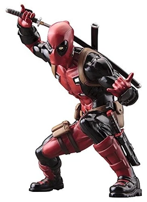 Kotobukiya ARTFX + ¡MARVEL AHORA! Dead Pool ¡MARVEL AHORA! Figura escala 1/10 Foto 1 de 4