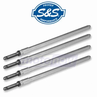 S&S Cycle Time Saver Chromoly Adjustable Pushrods for 2015-2016 Harley cf - Image 1 of 4