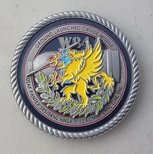 W84 - GROUND LAUNCED CRUISE MISSLE - Challenge Coin - Picture 1 of 2