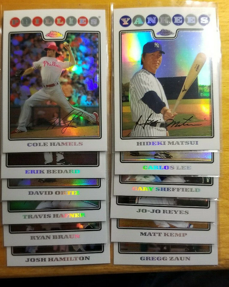 2008 Topps Chrome Refractors Fill your set you pick choice - Image 1 of 1