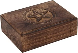 Something Different Pentagram Tarot Card Box| 7x5 Inches - Picture 1 of 3