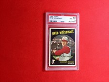 1959 Topps #14 Pete Whisenant Cincinnati Redlegs PSA 8 NM-MT MINT