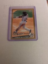 2009 Topps Updates & Highlights Andrew McCutchen Gold RC Rookie #/2009