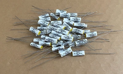 431P224X9200 Sprague, металлизированный полиэстер пленочный конденсатор 0,22 мкФ 200 В 10%, 6 шт. - Изображение 1 из 4