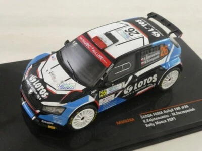 IXO Skoda Fabia Rally2 Evo #26 Kajetanowicz Rally Monza 2021 1/43 RAM826A - Immagine 1 di 3