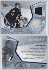 2008-09 Upper Deck Ice Frozen Fabrics Olaf Kolzig #OK
