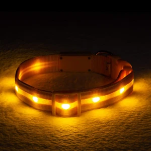 Brightest Light up Dog Collars - the Original LED Dog Collar with 1,000 Feet of - Picture 1 of 12