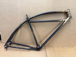 Monark Prewar Mens 5 Bar 26" Bicycle Frame & Badge - Picture 1 of 13
