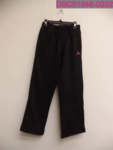 ADIDAS Girls Size Small (7/8) Black Sweatpants Style: 87ROK 01 - Picture 1 of 3