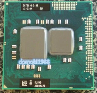 Intel Core I3-330M SLBMD  2.13G/3M HM55 PM55 Dual-Core  PGA988 Laptop CPU - Image 1 of 3