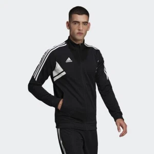 Adidas Men's Condivo22 Track Jacket Black/White HA6252 - Picture 1 of 6