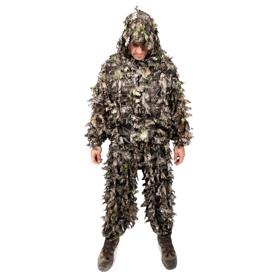 Arcturus 3D Leaf Ghillie Suit (Dark Woodland) - Hunting Jacket & Pants Set - Image 1 of 4