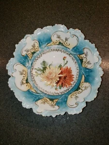C1910 GERMAN RS PRUSSIA MOLDED PORCELAIN CENTER BOWL SAXE ALTENBURG GERMANY - Picture 1 of 8