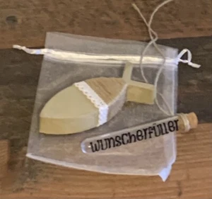 Geldgeschenk Firmung Taufe Kommunion Beton Fisch Geschenk Handarbeit DIY Neu - Bild 1 von 1
