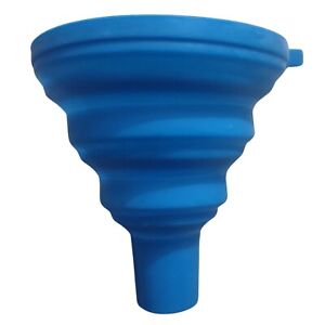 Handy Foldable and Collapsible Mini Silicone Kitchen Funnel