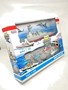 AIRCRAFT CARRIER TOY AND DESTROYER SHIP TOY - Picture 1 of 7