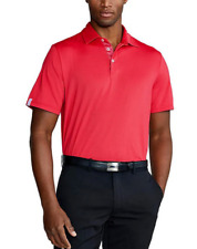 $95.00 RLX Ralph Lauren Men's Stretch Short-Sleeve Polo Shirt, Red [S]