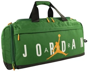 Original Nike Air Jordan Velocity Seesack Geld Sporttasche Reise grün gold - Bild 1 von 8