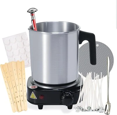 AROPARC Kit per Candele, Kit Professionale per Fare Candele, Fusione Cera - Immagine 1 di 4