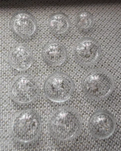 Decorative Clear Blown Glass Vase or Bowl Filler - Picture 1 of 3