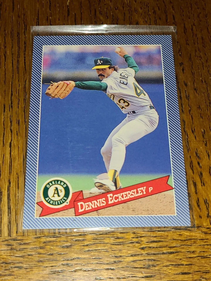 ATHLETICS A'S DENNIS ECKERSLEY 1993 HOSTESS BASEBALLS #11 OF 32 - Image 1 of 1