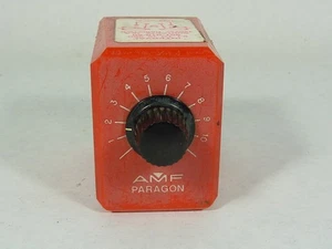 Paragon 901-010-80 Relay 0.1-10 Sec Time Delay 120VAC 10A USED - Picture 1 of 3