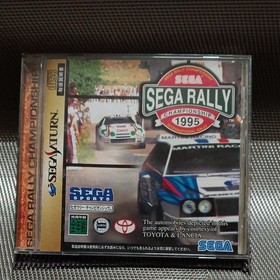 Sega Rally Championship 1995 Sega Saturn SS Retro Used Game Good NTSC-J Japan JP