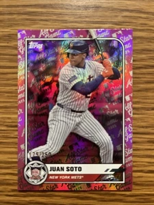Juan Soto 2025 Topps All-Star Game Atlanta Pink Holofoil #60 NY Mets # /250 ⚾️ - Picture 1 of 2