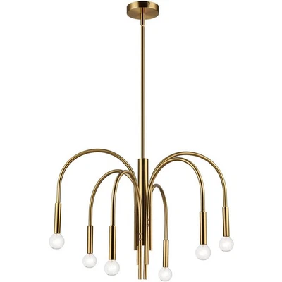 Lámpara de araña Dainolite Lighting CLY-246C-AGB Callway latón envejecido Foto 1 de 4