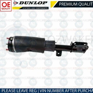 FÜR LAND ROVER RANGE ROVER L322 LUFTFEDERSACK VORNE LINKS FEDERBEIN DUNLOP - Bild 1 von 1